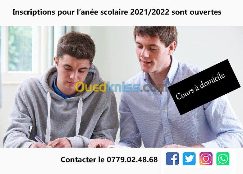 Cours de soutien Maths & Physique lycée