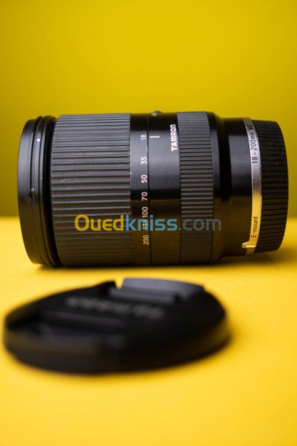 Objectif Tamron 18-200mm f3.5 Sony E m