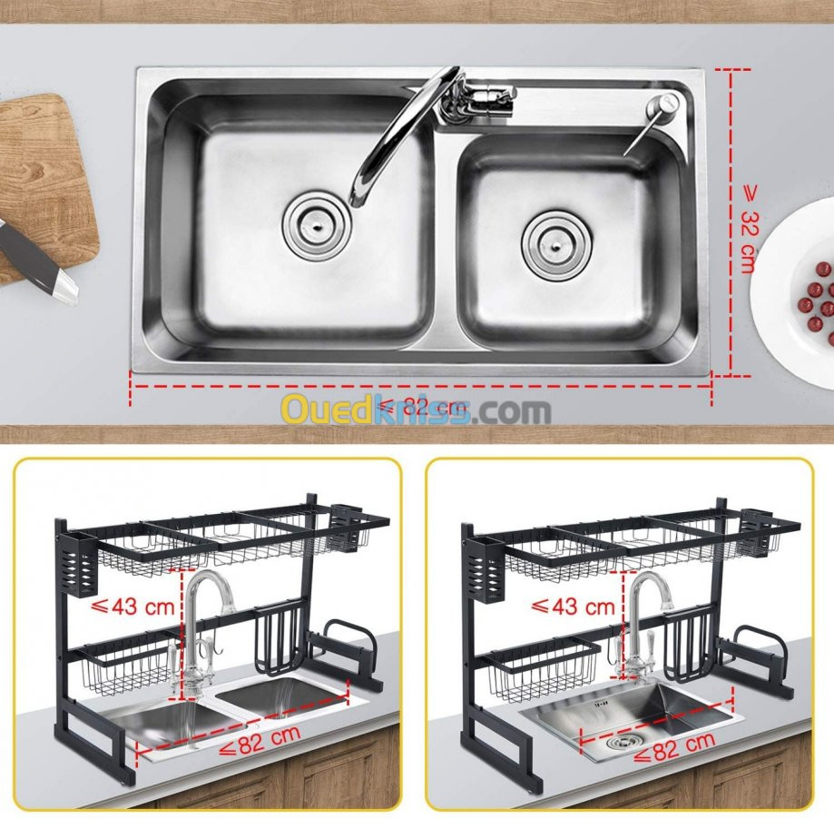 Égouttoir Etagére de Cuisine LUX 