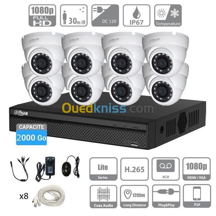 pack camera de surveillance