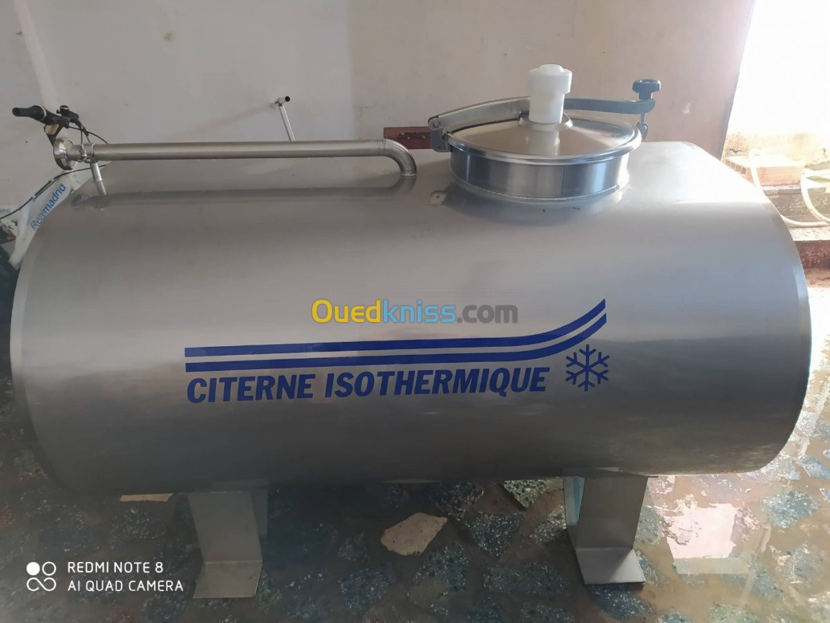 Citerne Isothermique Spé Lait