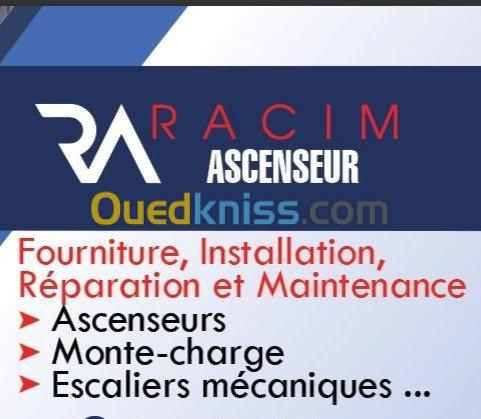 Tout travaux d'ascenseurs