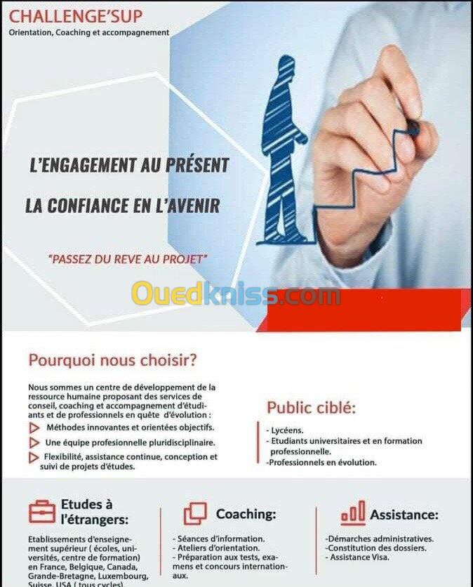 Orientation,Coaching et accompagnement