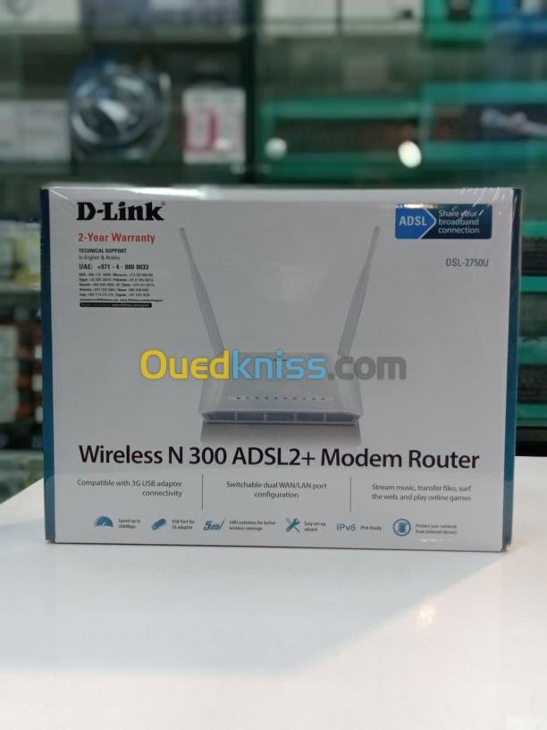 D-Link Modem Routeur DSL-2750U