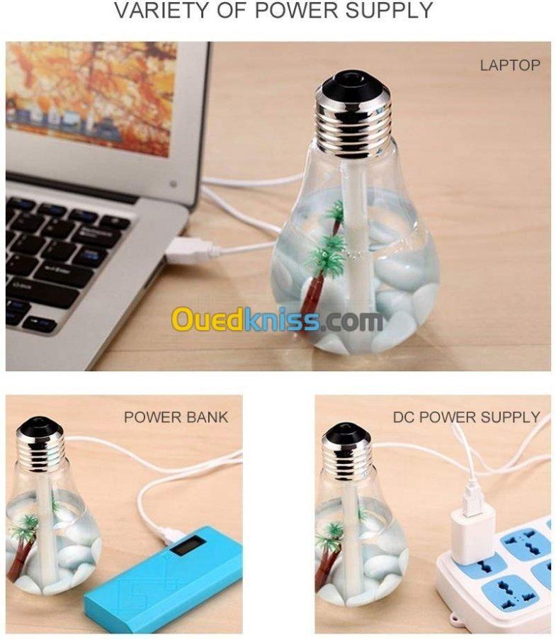 Ampoule humidificateur d'air USB 400