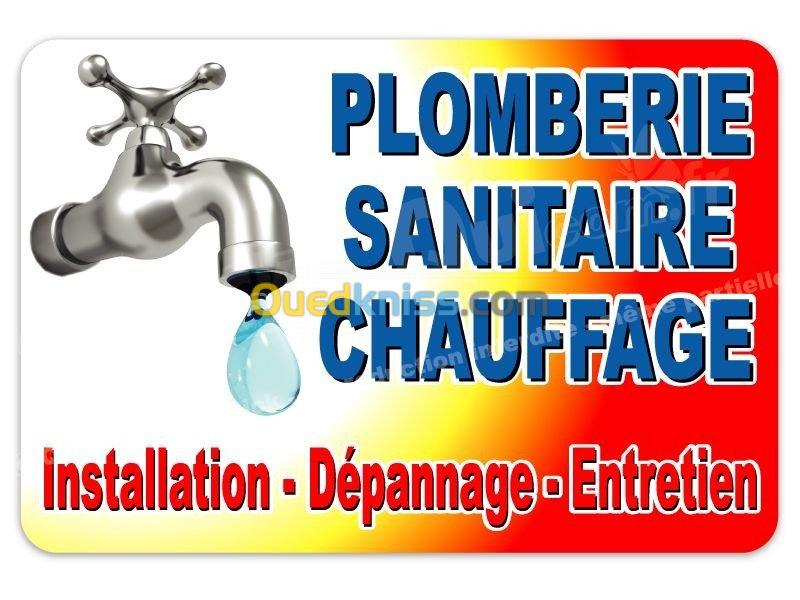 Tous travaux plomberie et chauffage