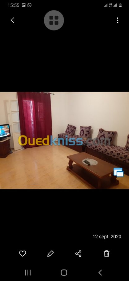 Location Appartement F3 Sidi Bel Abbès Sidi bel abbes