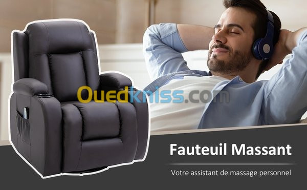 Fauteuil RELAX RELEVEUR et CHAUFFANT 