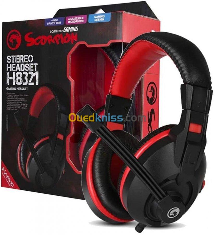 Casque Gaming MARVO H8321P