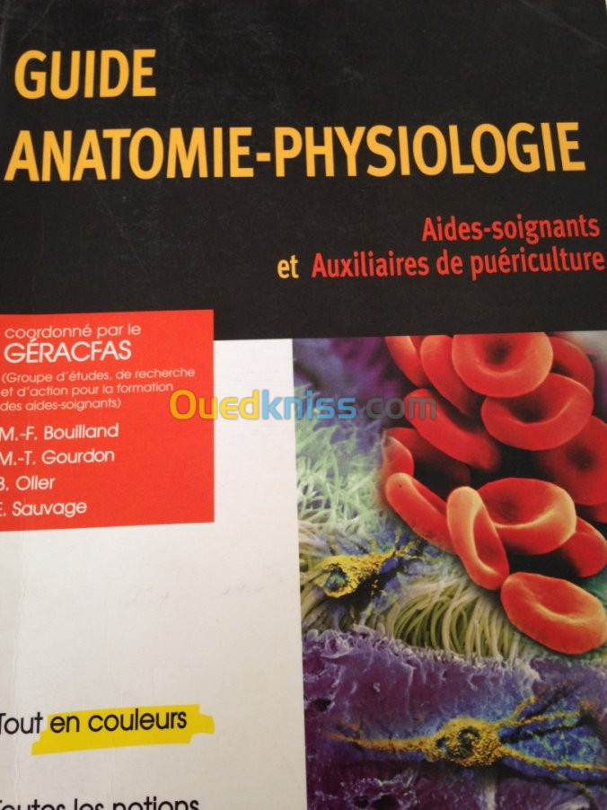 livre Anatomie/physiologie/biologie/