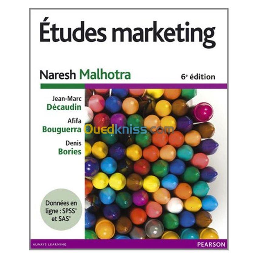 Etudes marketing 6 ème édition