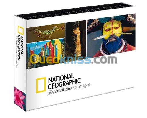 Calendrier Perpetuel National Geographic 365 Emotions en Images