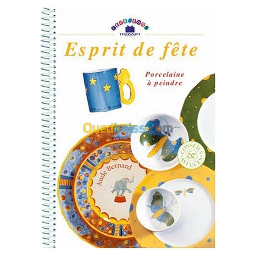 Esprit de fête, porcelaine à peindre