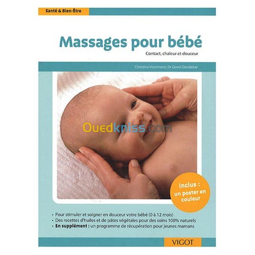 Massages pour bébé : Contact, chaleur et douceur