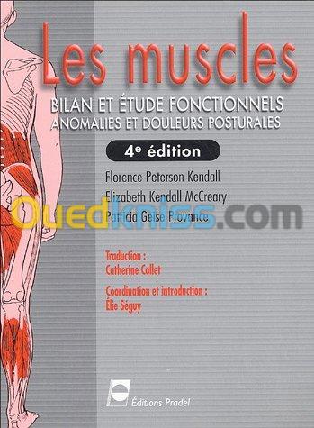 Les muscles : Bilan et étude fonctionnels, anomalies et douleurs posturales