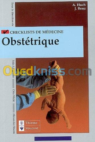 Checklists de médecine: Obstétrique