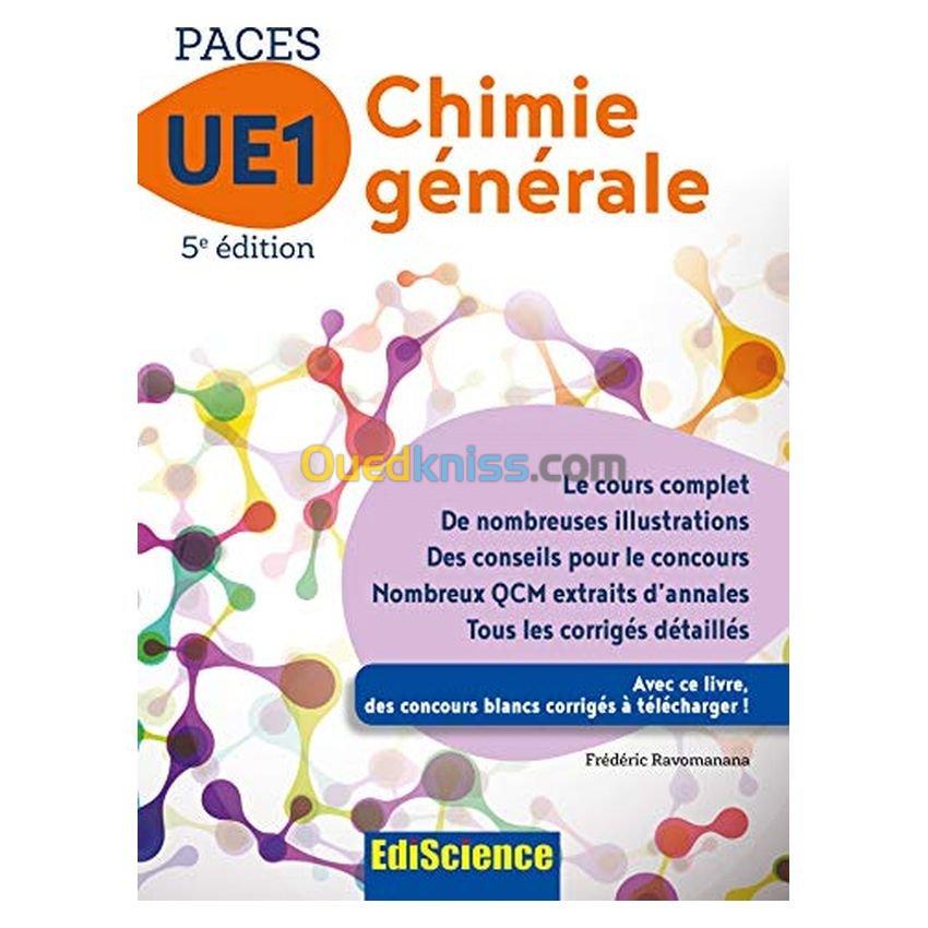 PACES UE1 Chimie générale