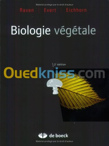 Biologie végétale 2e édition