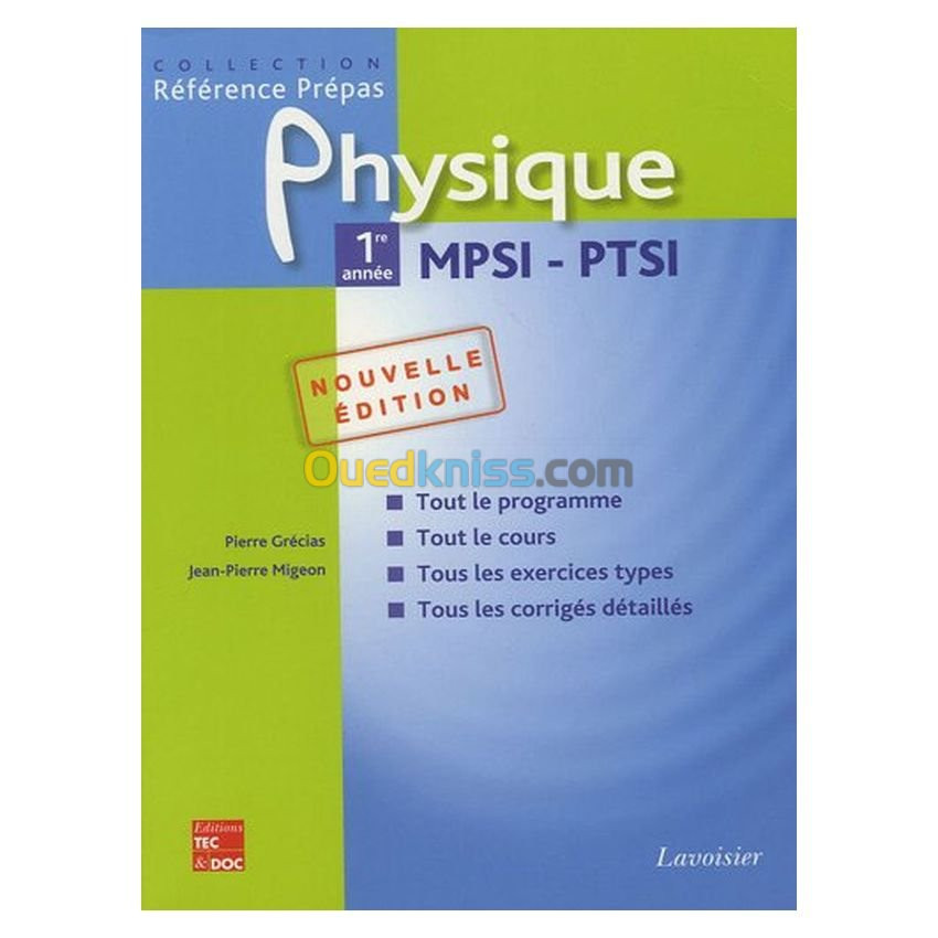 Physique 1re année MPSI-PTSI 2EME EDITION