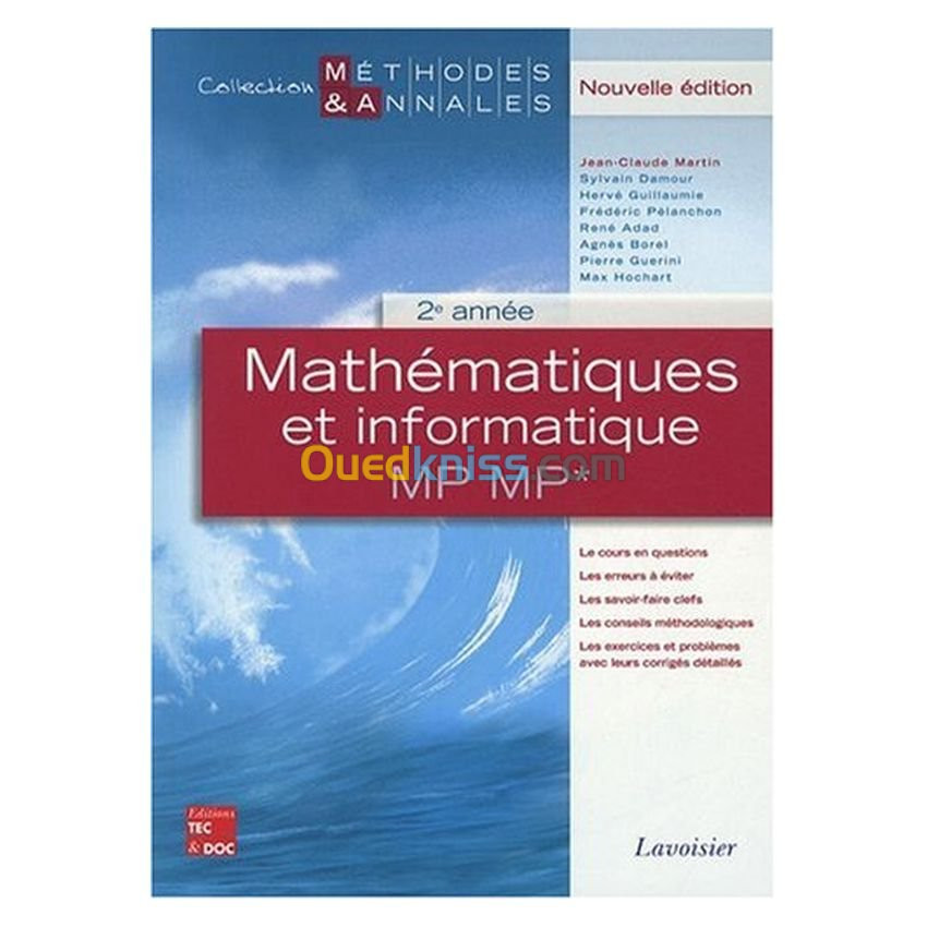 Mathématiques et informatique, 2e année MP MP* (Collection Méthodes & Annales)