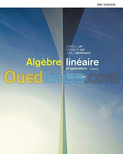 Algèbre linéaire et applications 5e édition | Manuel + MonLab xL + Edition en ligne (6 mois)