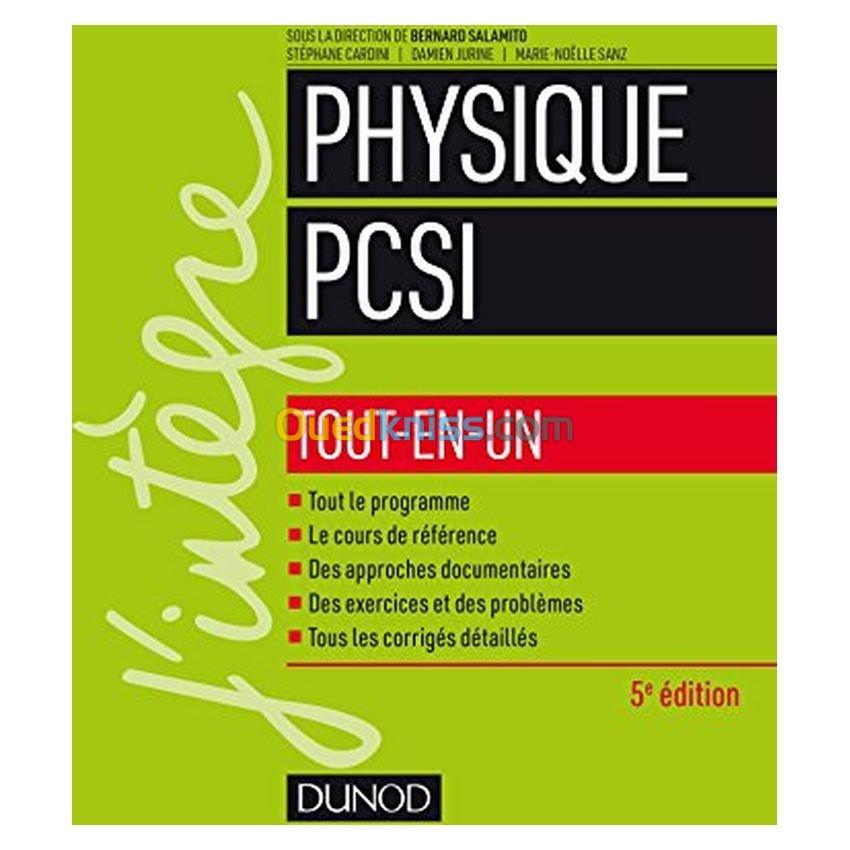 Physique tout-en-un PCSI 5e édition