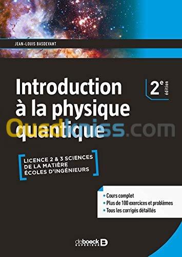 Introduction à la physique quantique