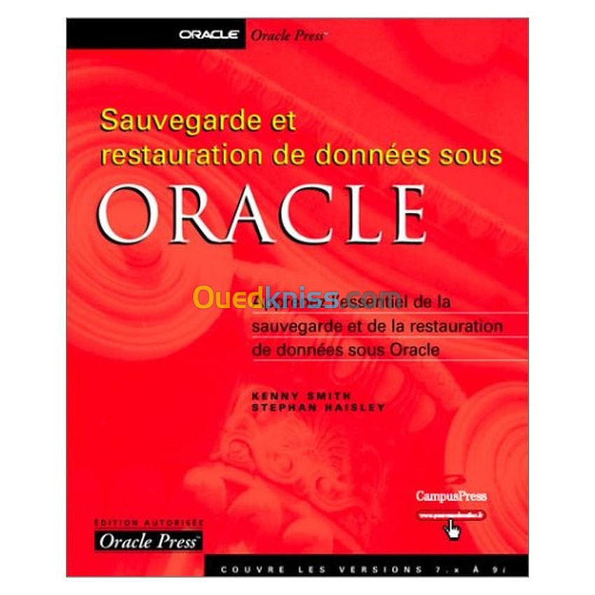 Sauvegarde et restauration de données sous oracle