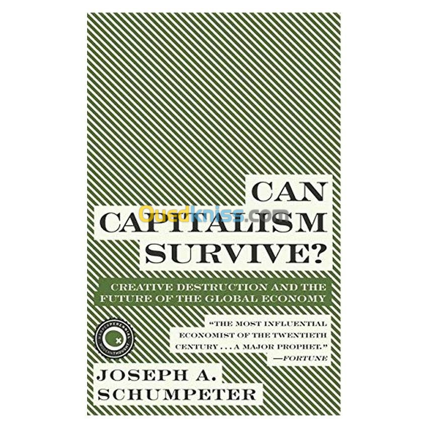 Can Capitalism Survive?: Creative Destruction and the Future of the Global Economy