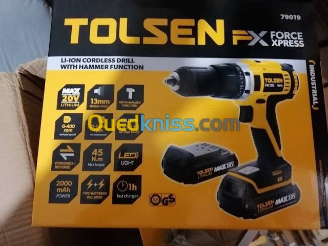 VISSEUSE LI 20V produitoriginal Tolsen