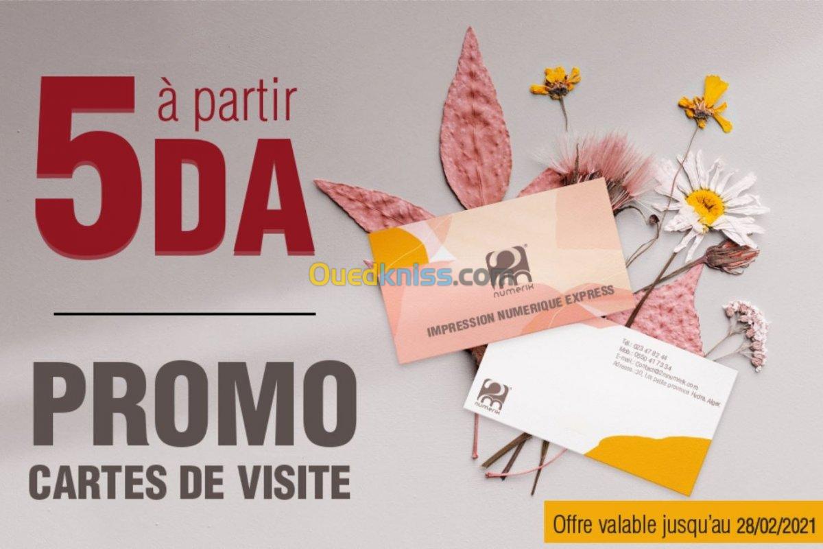 promotion carte de visite 