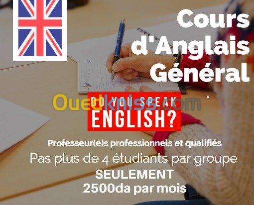 Cours d'Anglais Général (Apprenez)