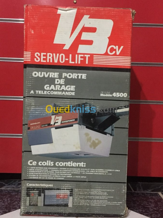 Ouvre porte de garage a Telecommande 