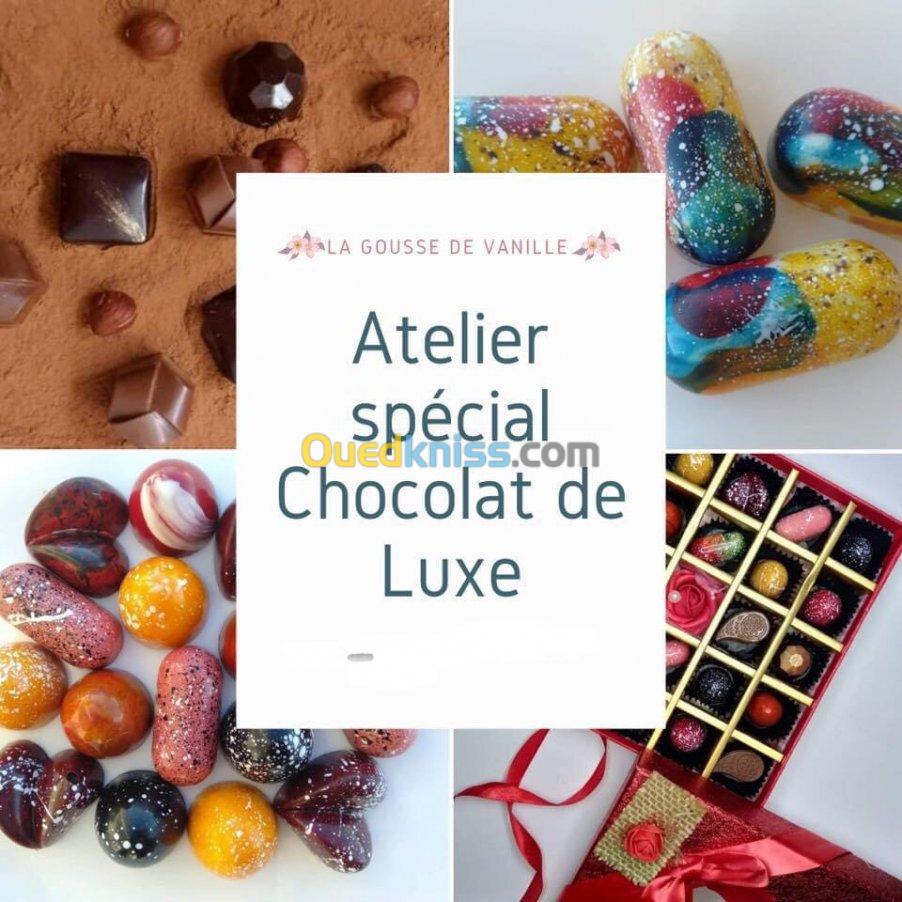 Atelier spécial chocolat de luxe 