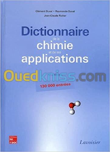 Dictionnaire de la chimie 