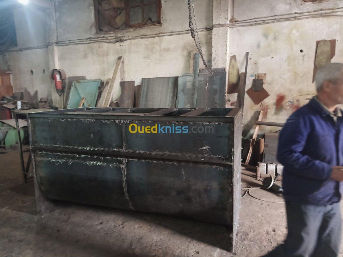 Fabrication de machines Enduie