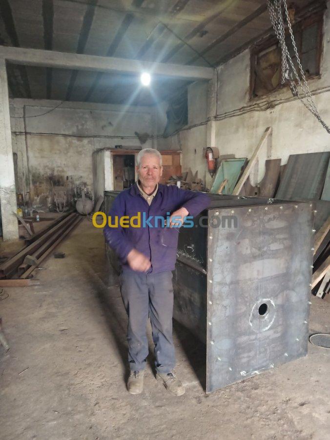 Fabrication de machines Enduie