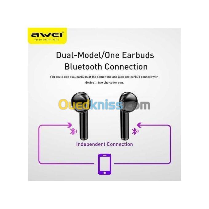 Awei Écouteurs Earbuds TWS T26