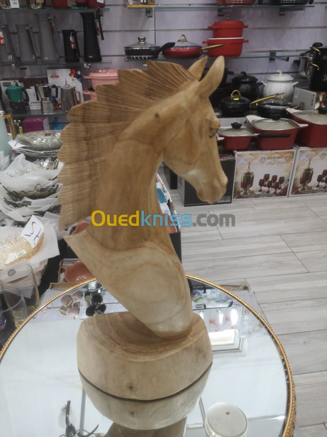 Cheval en bois 