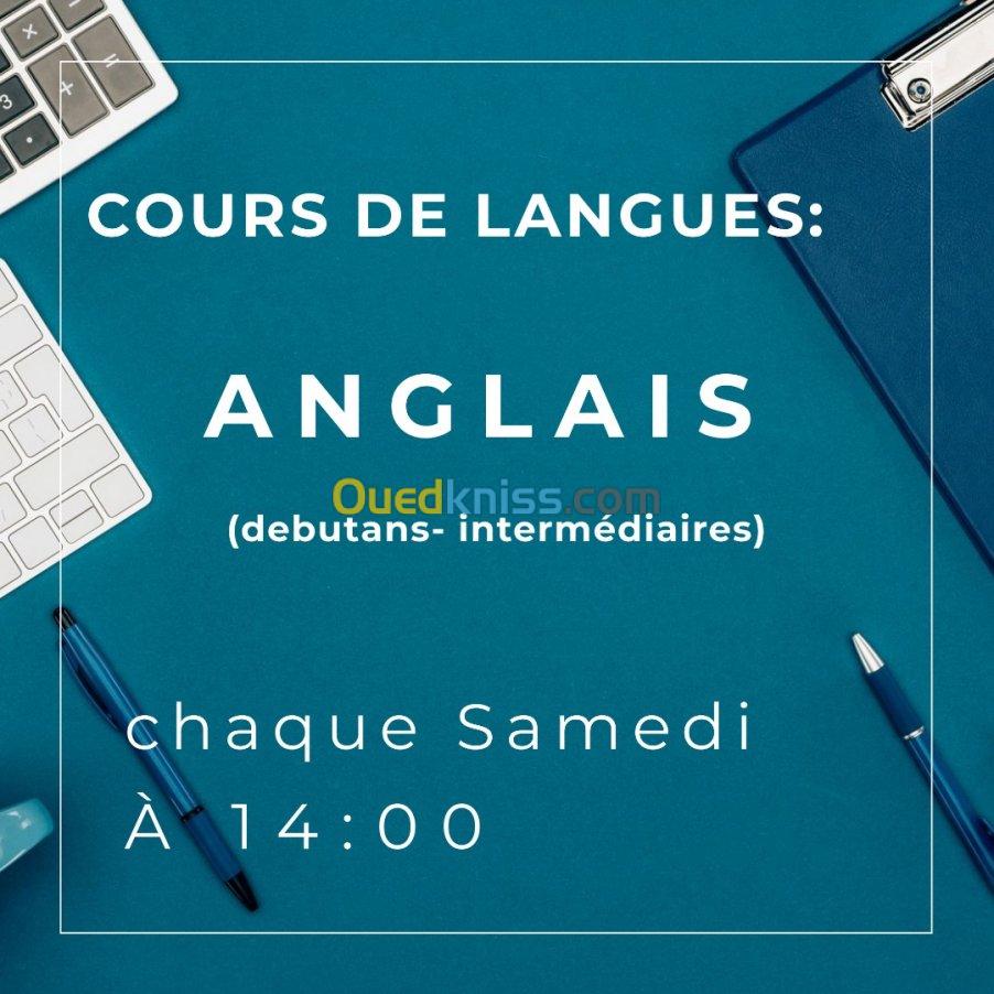 Cours de langues - Anglais 