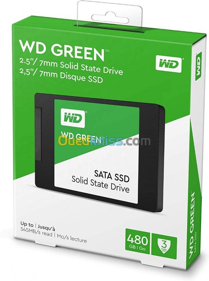 WD Green 480Go SSD 2.5" SATA