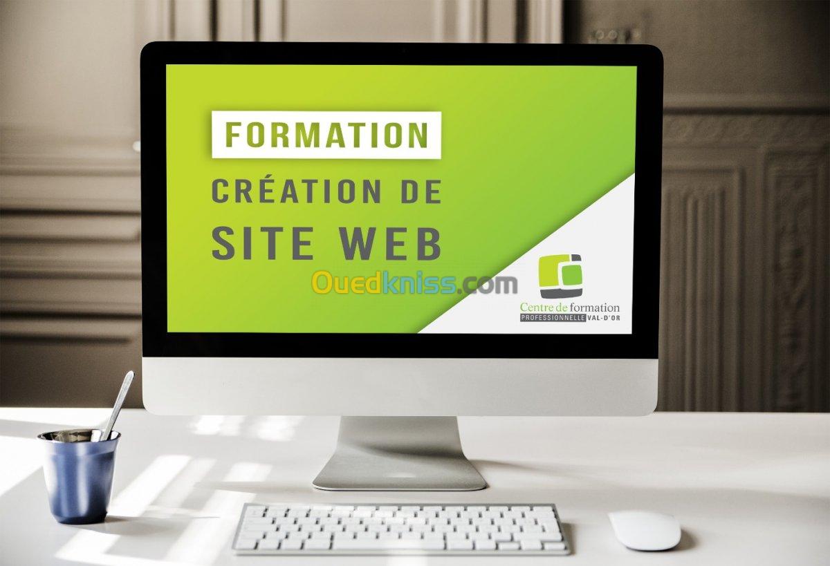 Formation création site internet