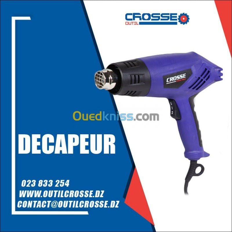 DECAPEUR CROSSE CT2502 550° 2000W