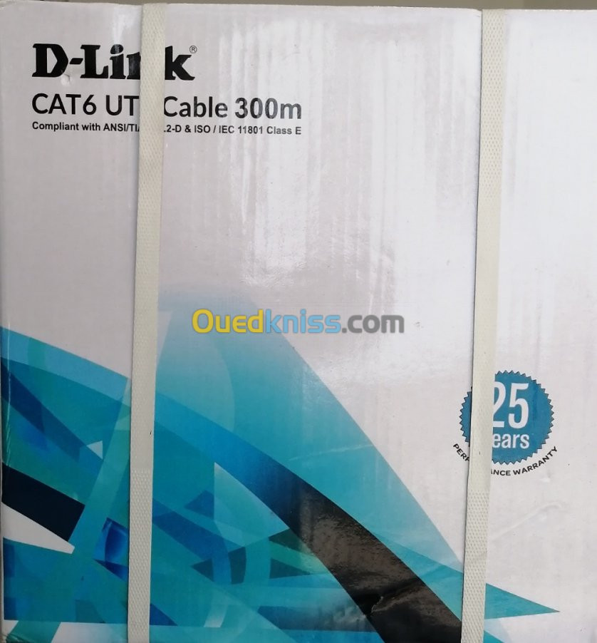 Cable Reseau CAT 6 UTP Dlink
