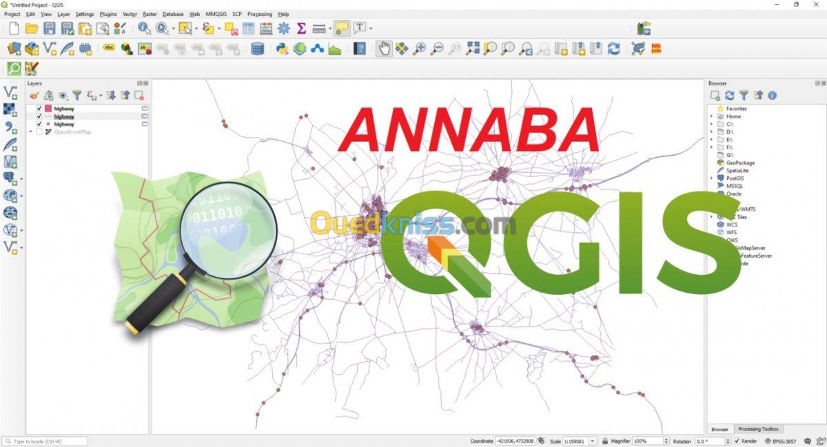 Formation SIG avec logiciel QGIS