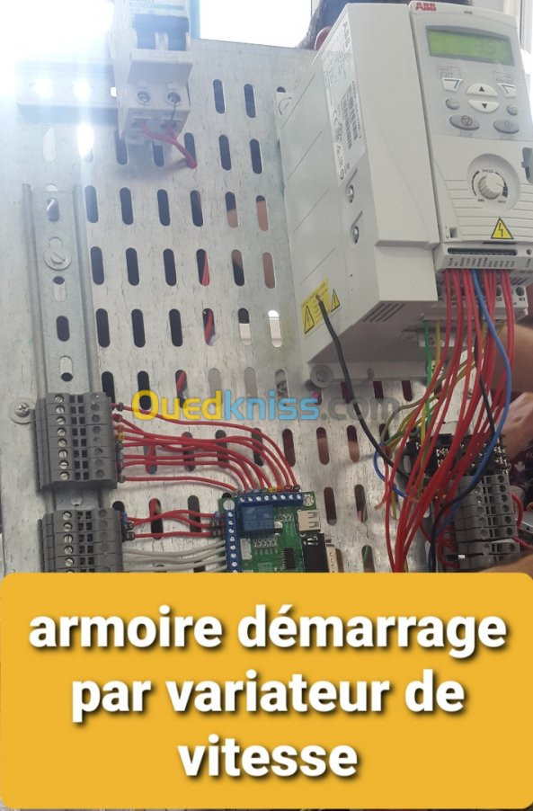  installation des Armoire électrique 