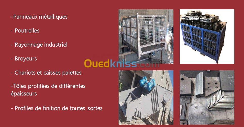 Fabrication de produit en métal  