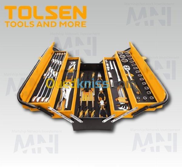 CAISSE A OUTILS 3ET 60PCS Tolsen