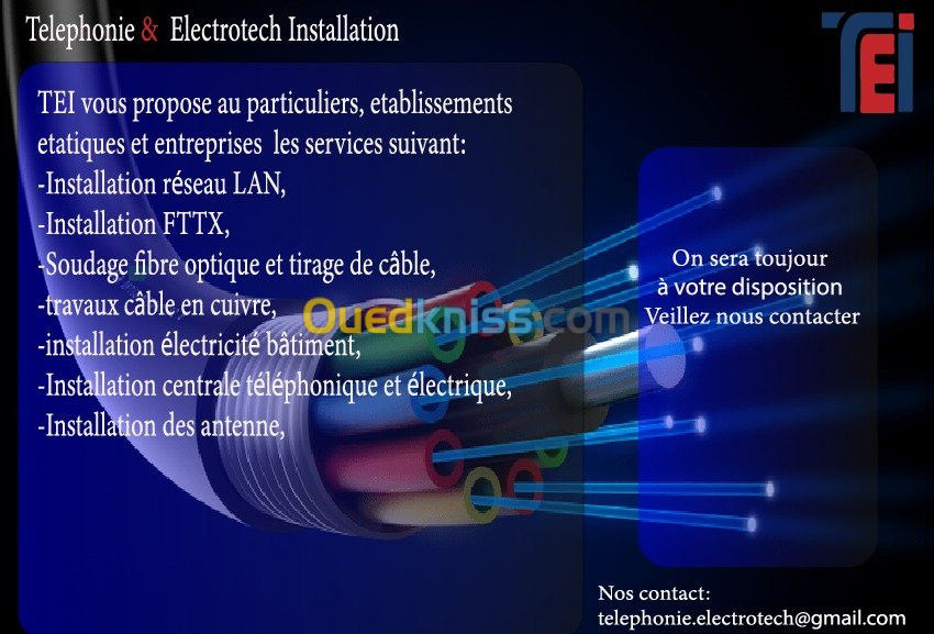 FUSION ET TEST FIBRE OPTIQUE