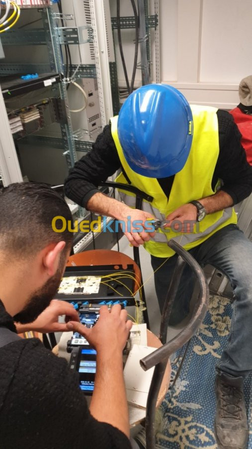 FUSION ET TEST FIBRE OPTIQUE